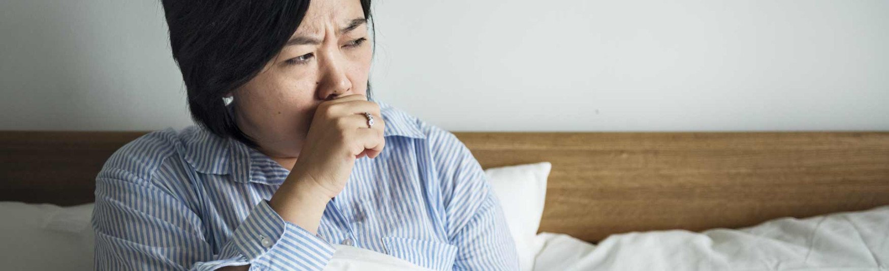 sick person in bed